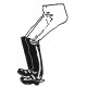 Legs Rider legs Long plain riding boots