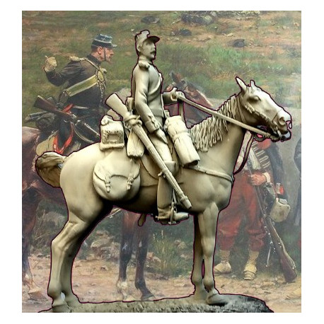 Gendarme à Rezonville 16 Aout1870