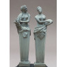 2 Statues Du Château