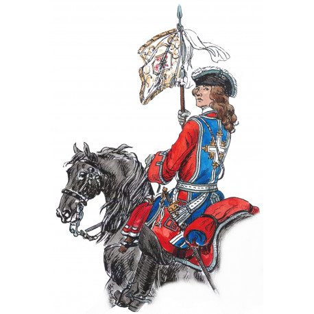 Officier Des Mousquetaires Du Roi 1730-1750 Cavalier