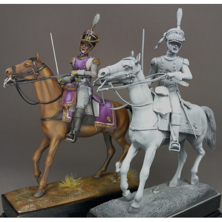 Trompette Artillerie de la garde Wagram 1809