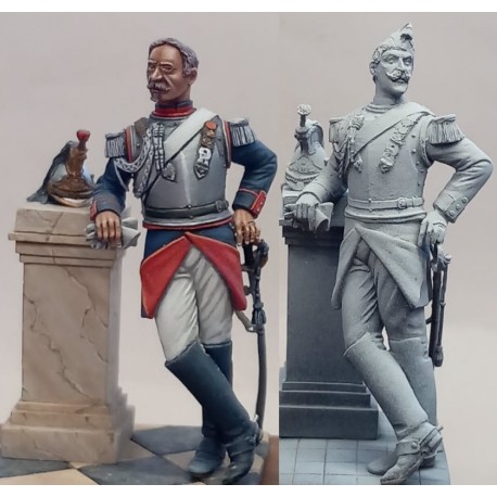 Officier 1er Reg,Cuirassier De La Garde 1860 1870